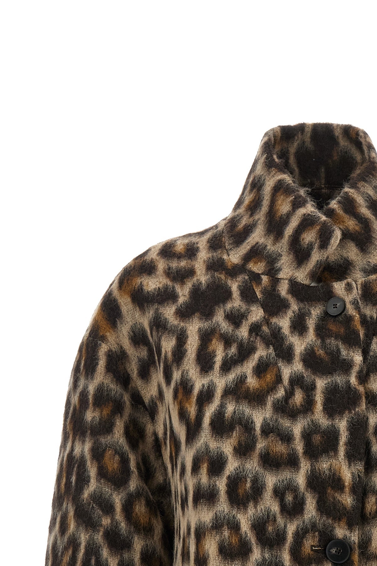ALBERTO BIANI Coat - Animalier Jacquard Weave