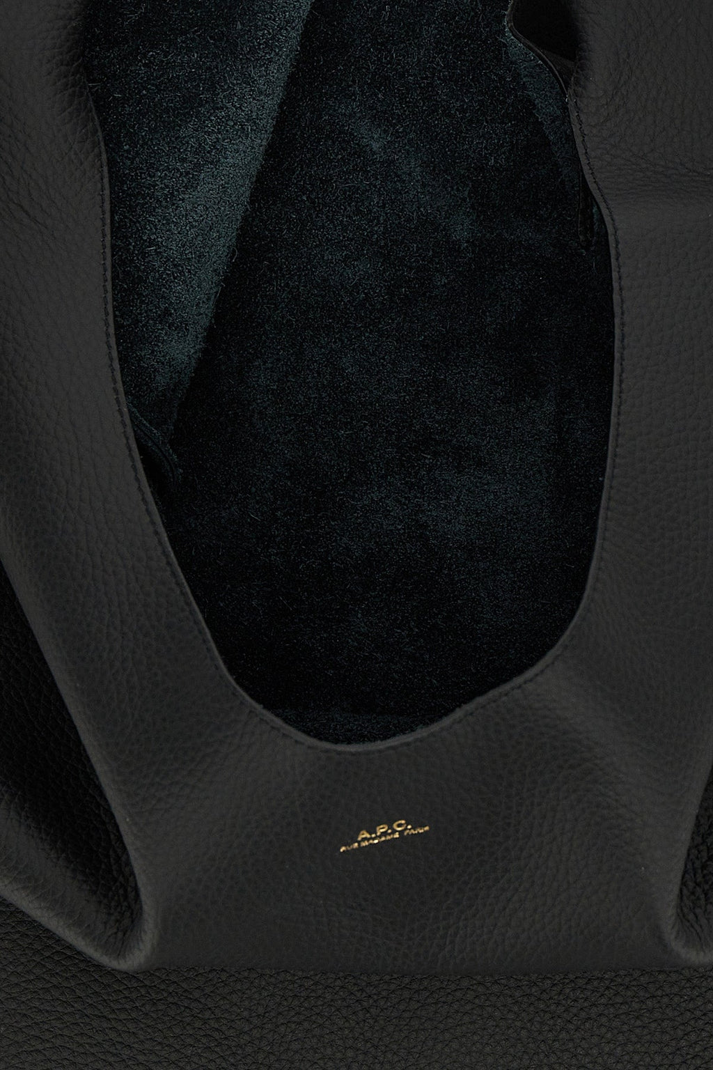 A.P.C. Shoulder Bag with Stamped Logo