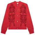 Knitted Cardigan - Red