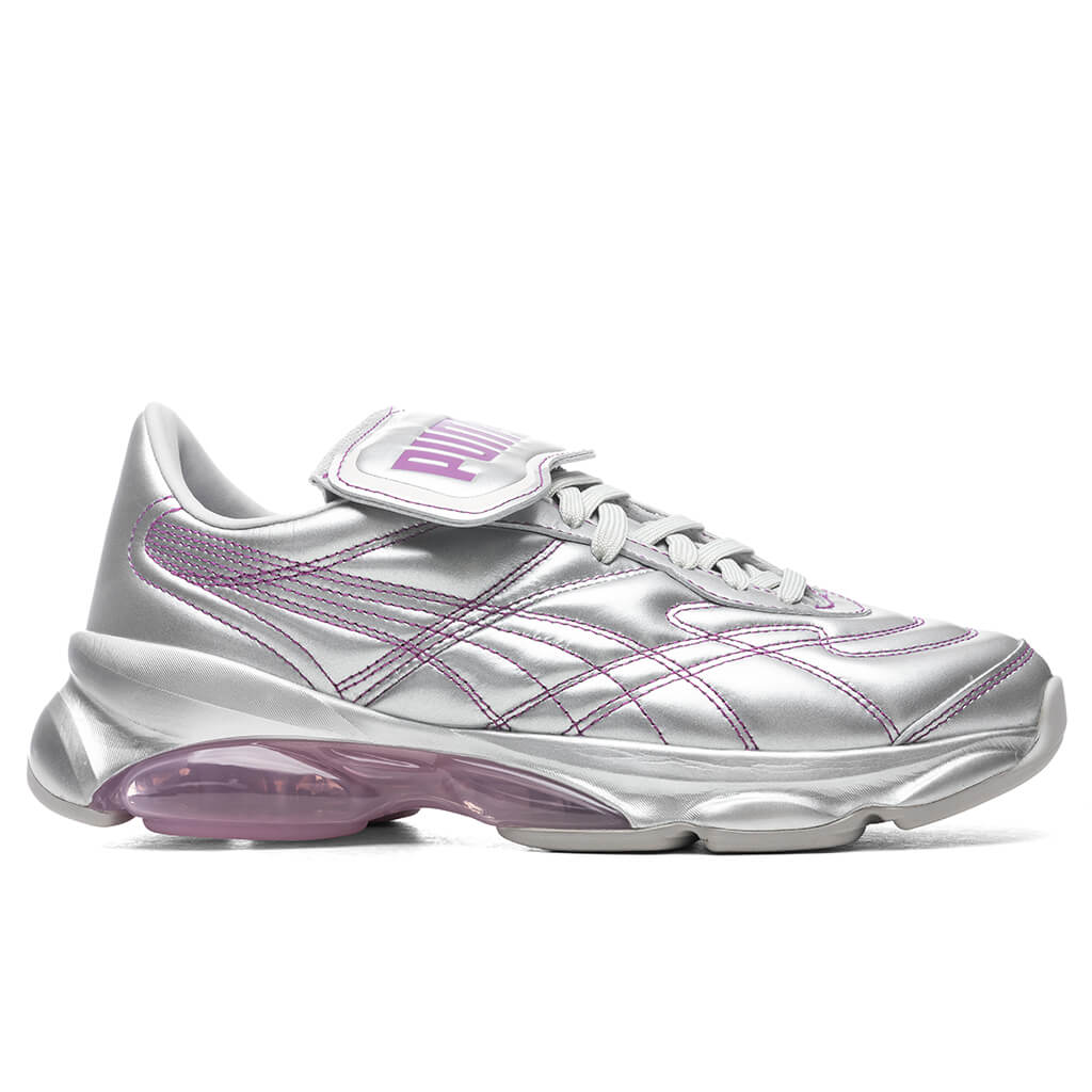 Women's Cell King Metallic L - Puma Silver/Byzantium/Pink Lady