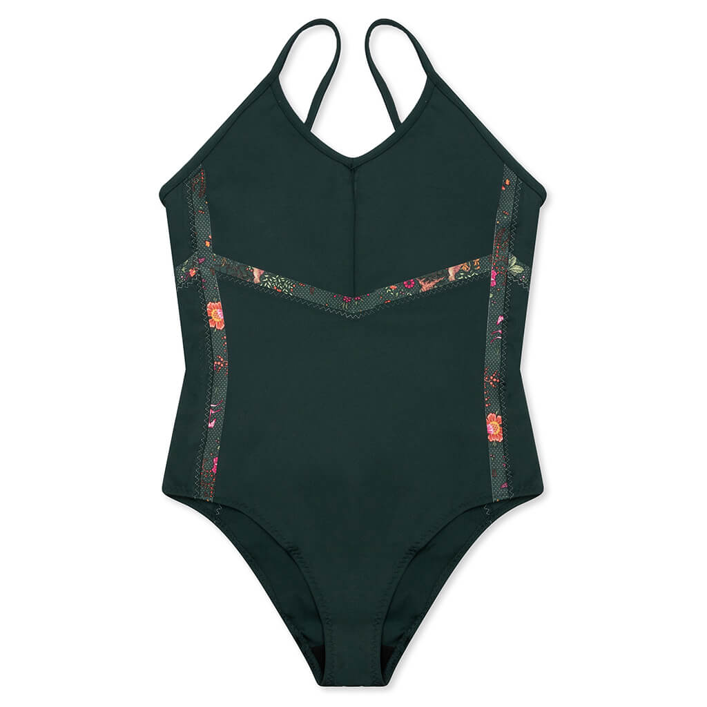 Forever Luxe Leotard - Green