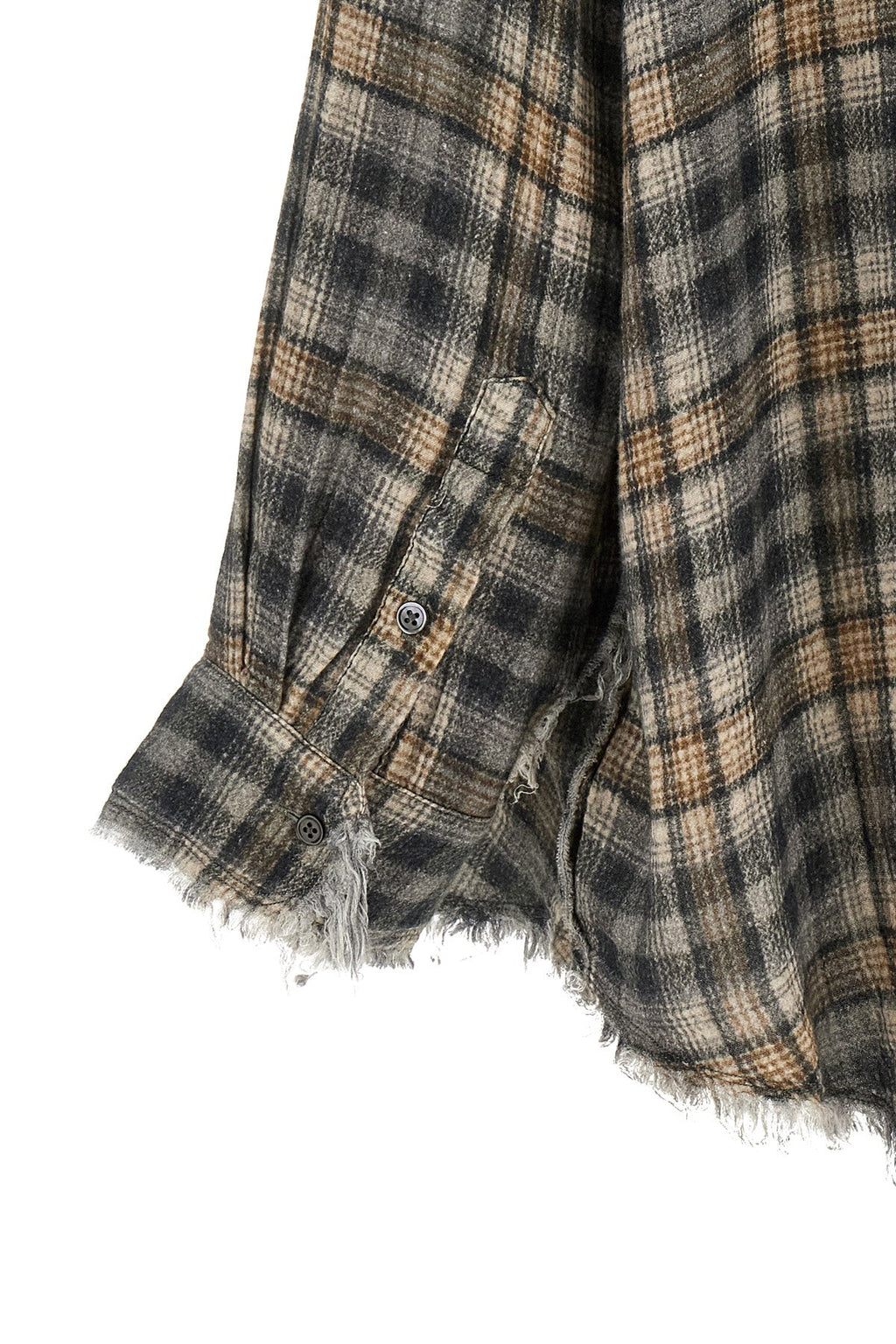 R13 Shirt Shredded Seams