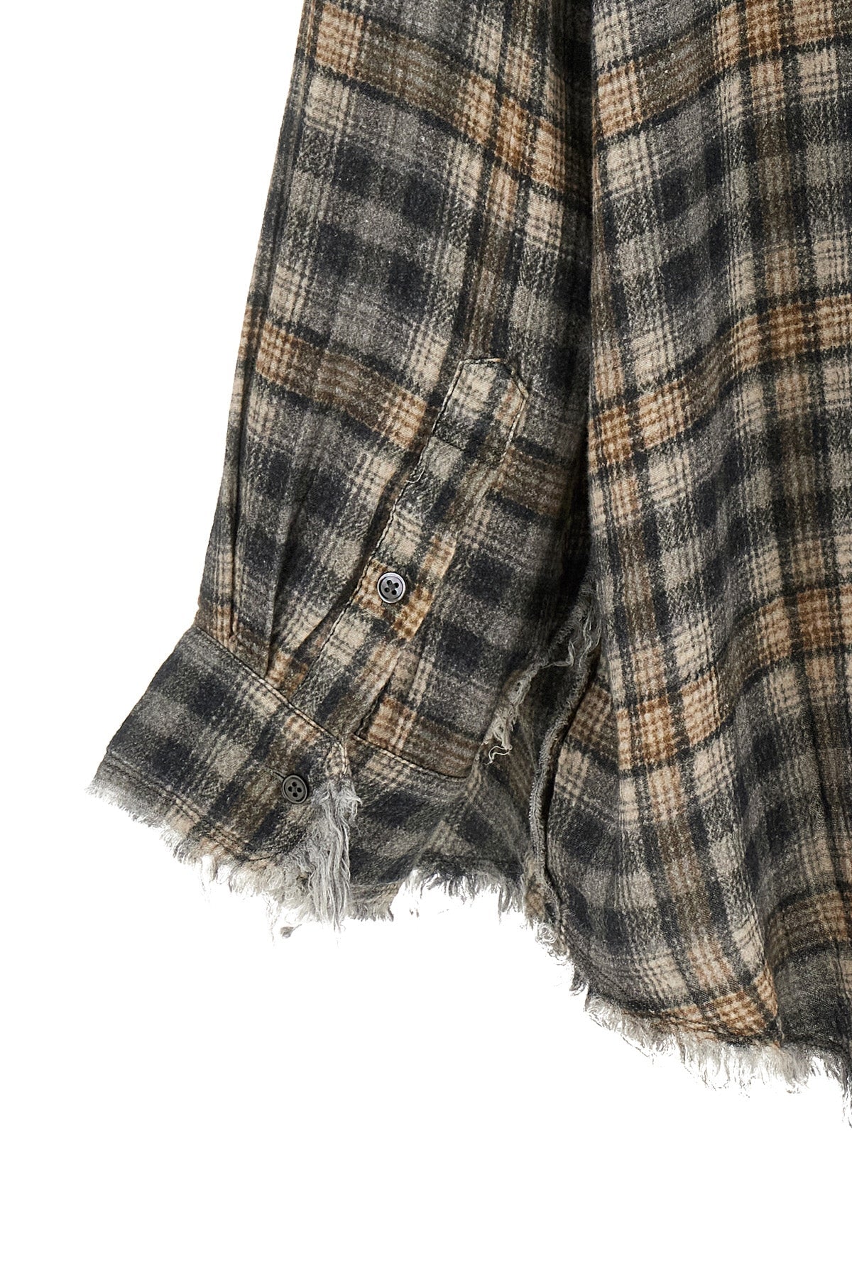 R13 Shirt Shredded Seams