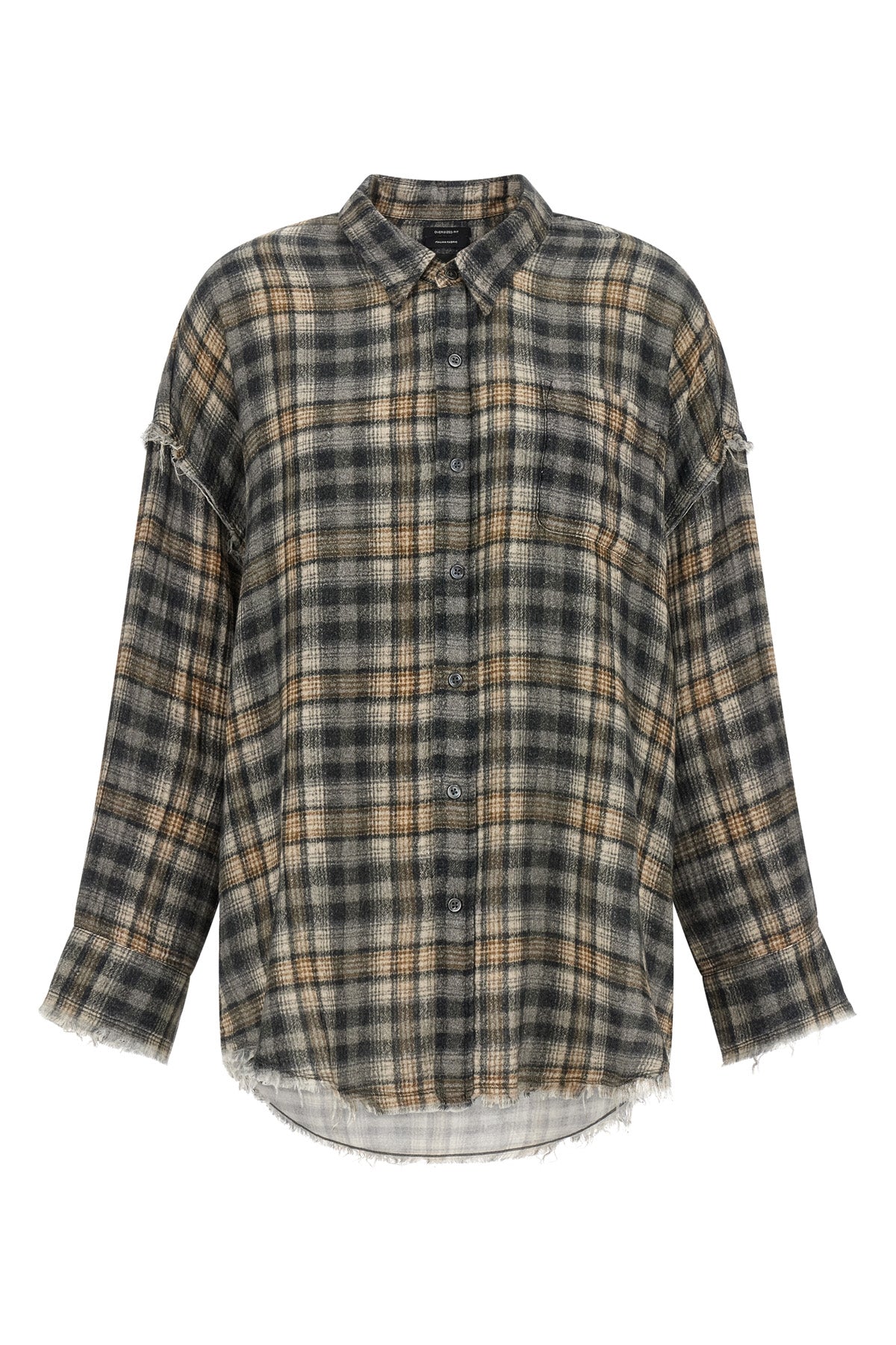 R13 Shirt Shredded Seams