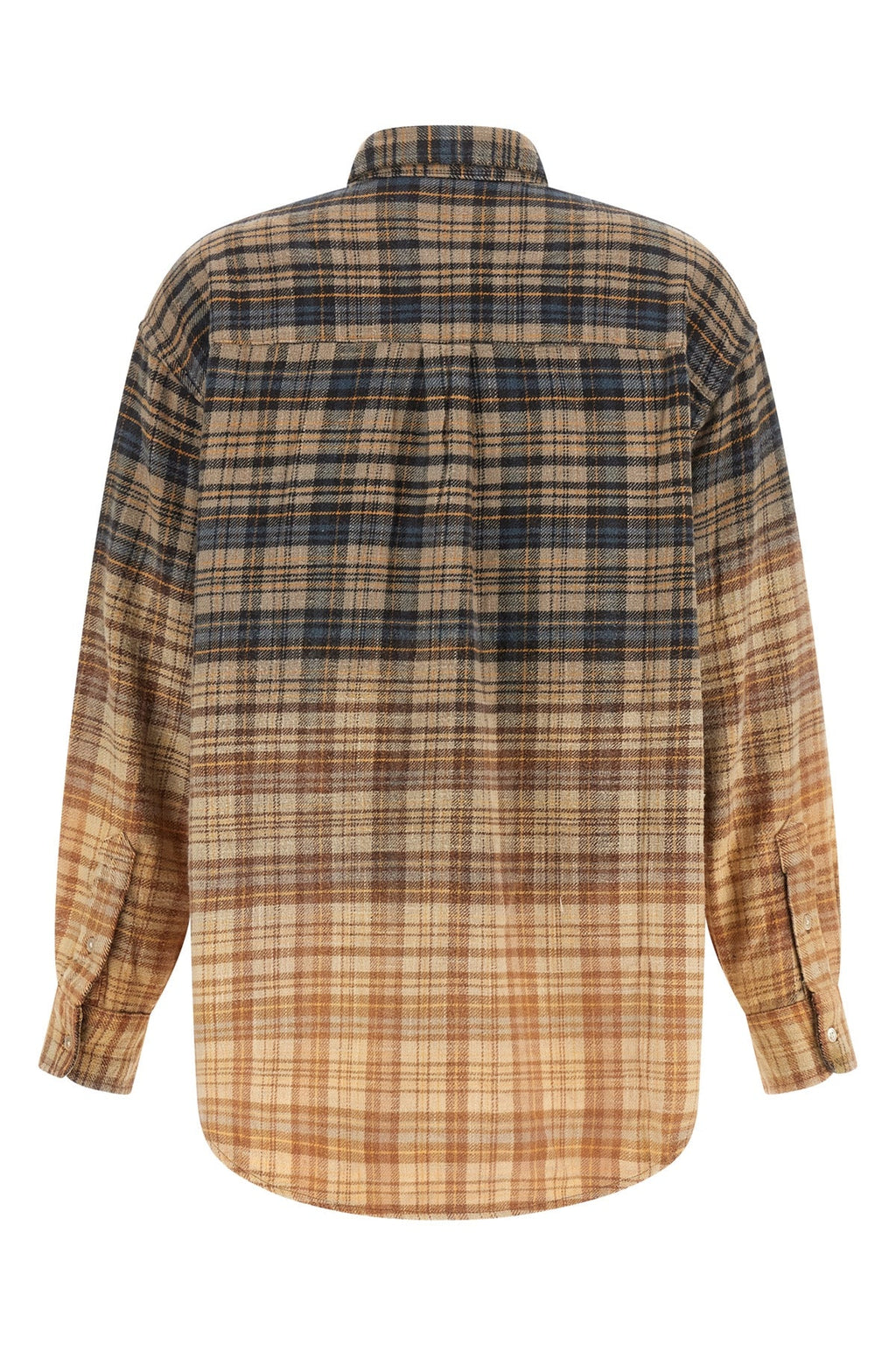 R13 Boyfriend Shirt with Dip-Bleach Gradient