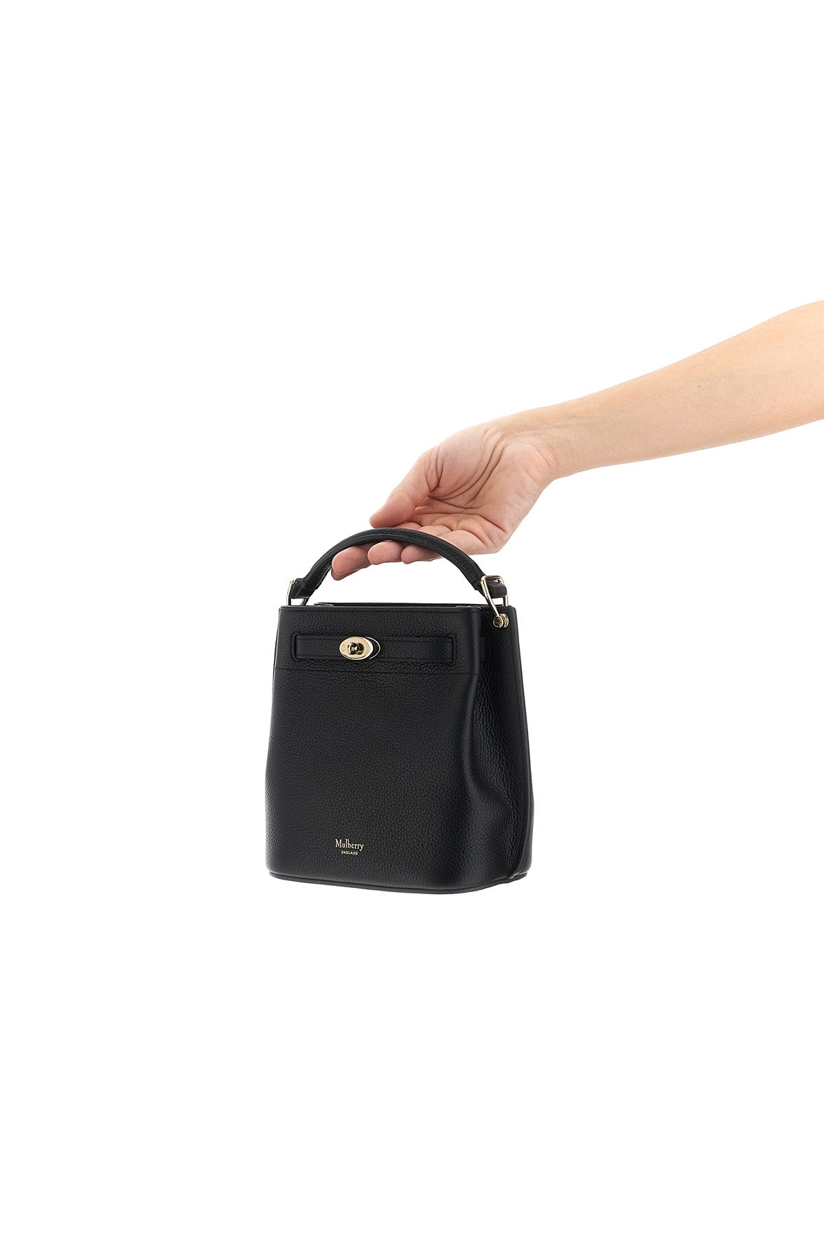 Mulberry Bucket bag with Postman's Lock closure
