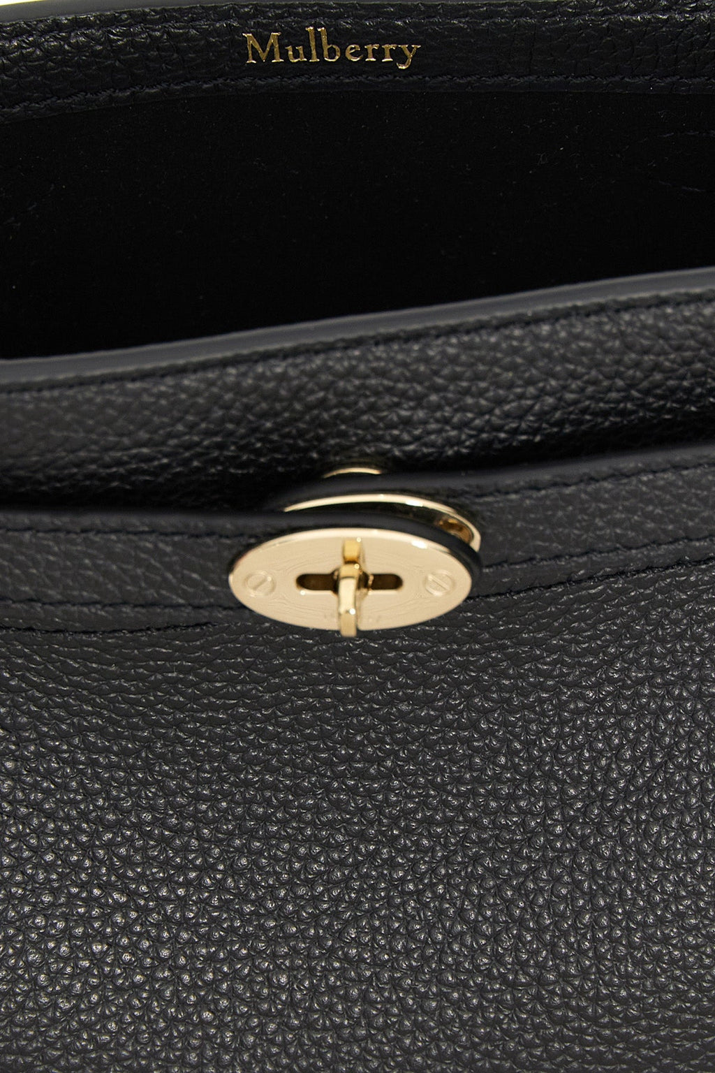 Mulberry Bucket bag with Postman's Lock closure