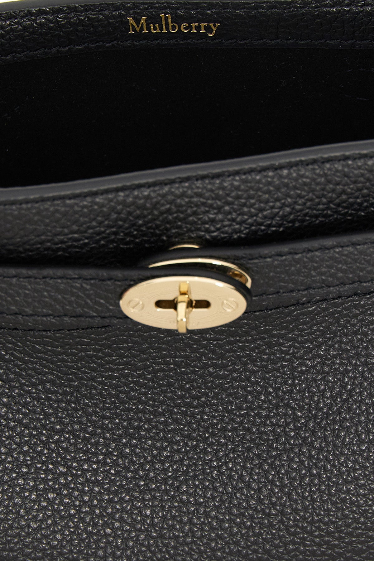 Mulberry Bucket bag with Postman's Lock closure