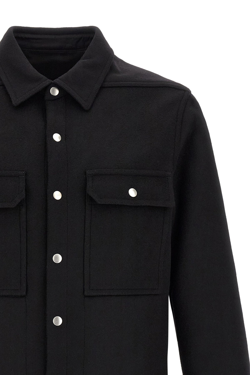 Rick Owens Outershirt with Metal Hardware