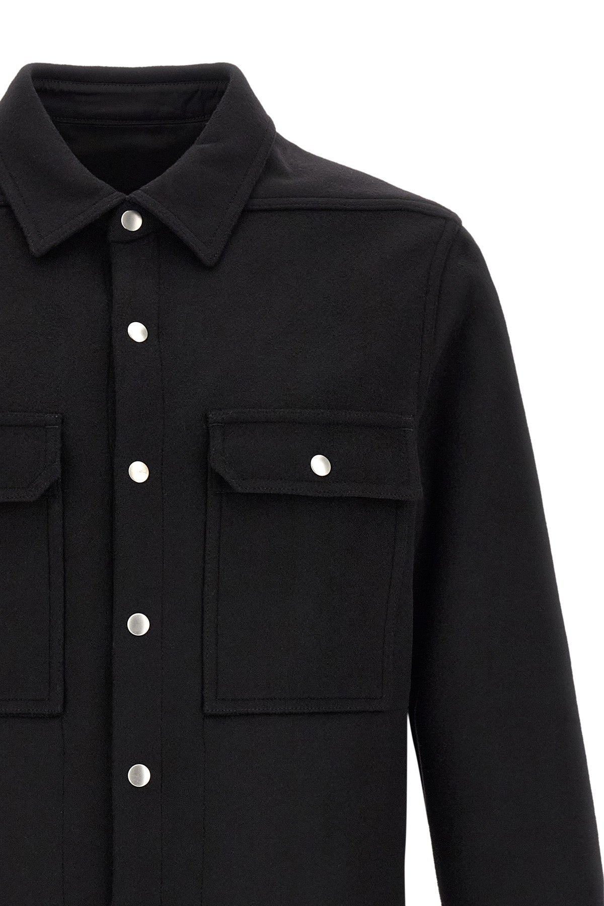 Rick Owens Outershirt with Metal Hardware