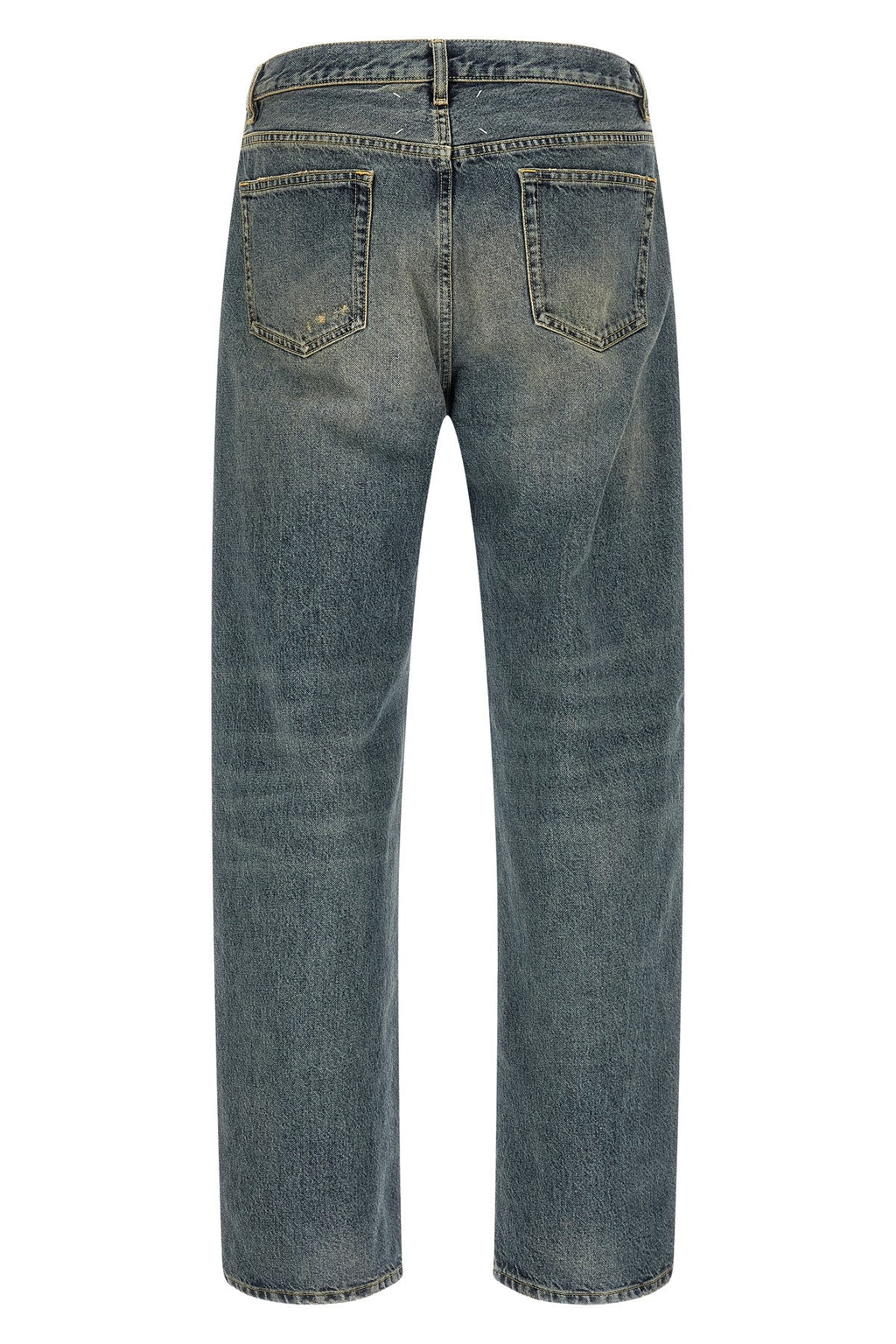 Distressed Denim Trousers