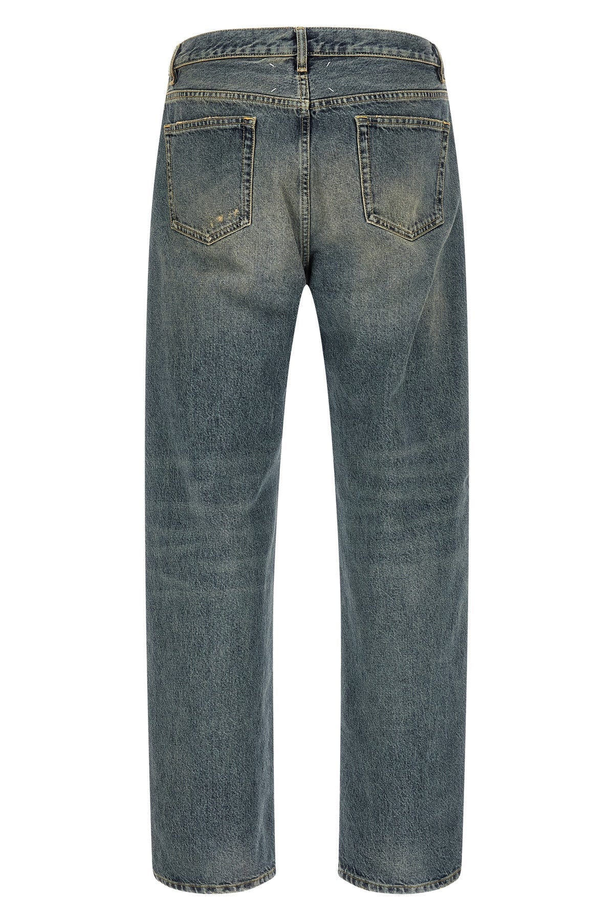 Distressed Denim Trousers