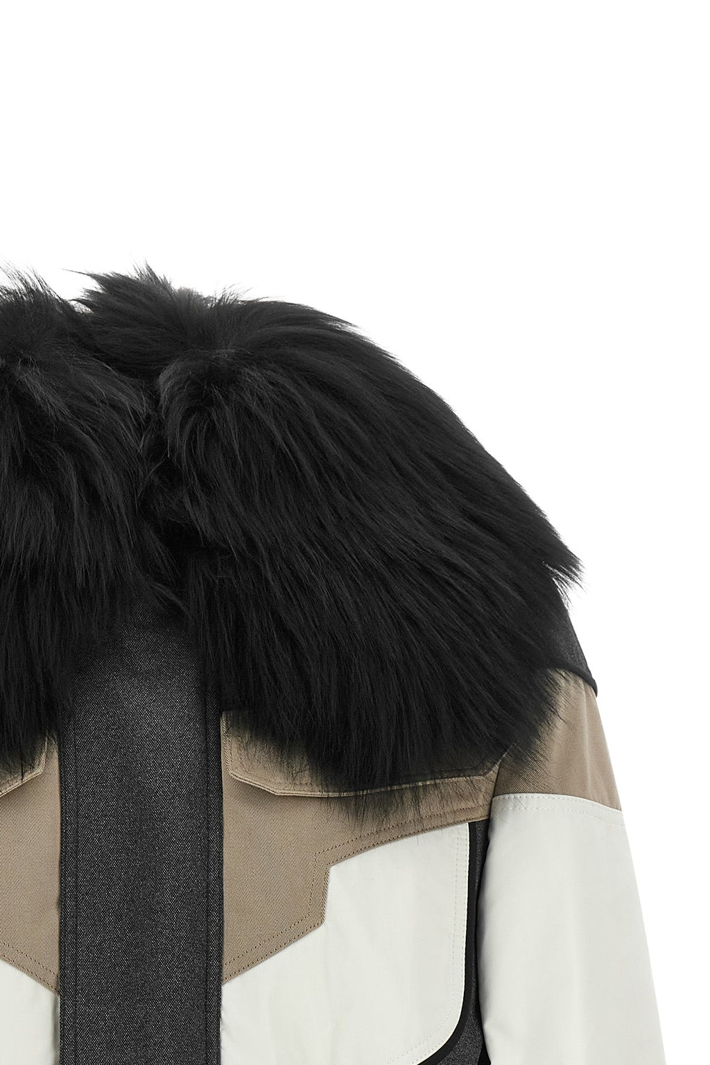 DSQUARED2 Couture Ski Bomber with Voluminous Collar