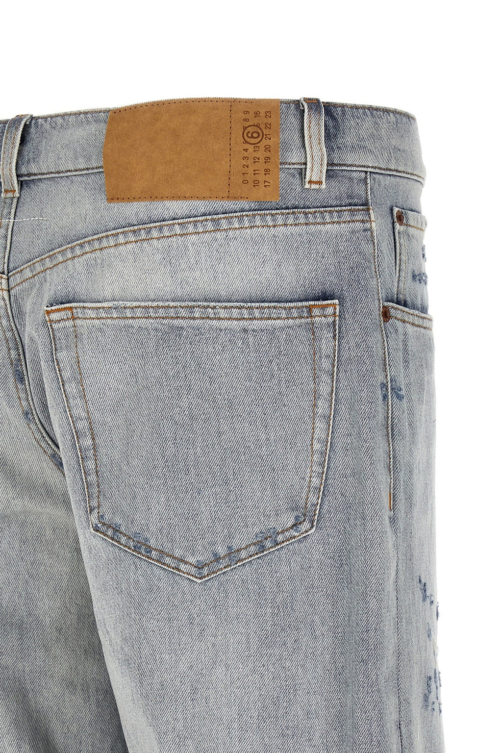 MM6 Maison Margiela Distressed Denim Jeans