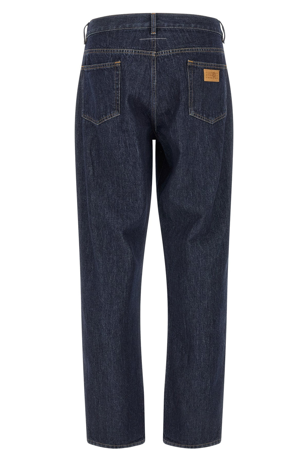Patchwork insert jeans