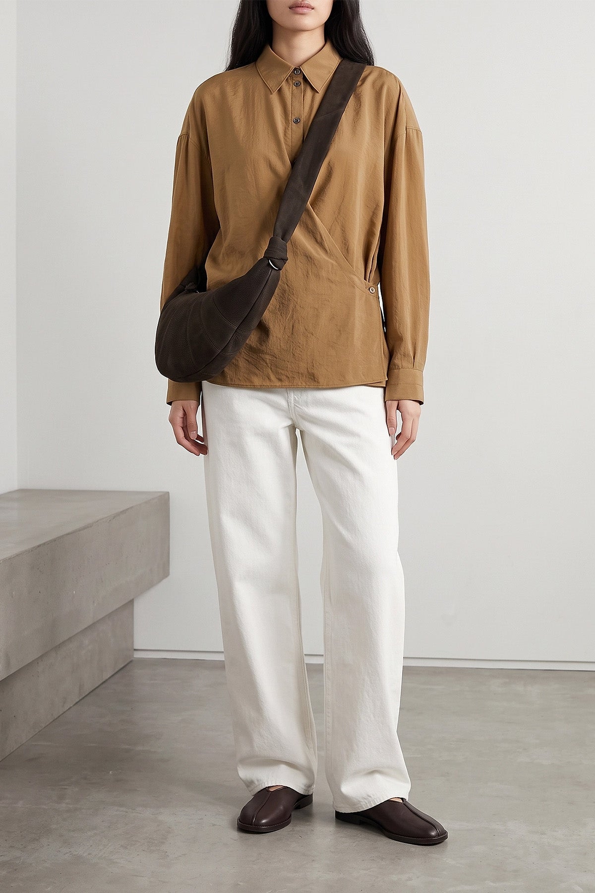 LEMAIRE Twisted Silk-Blend Shirt