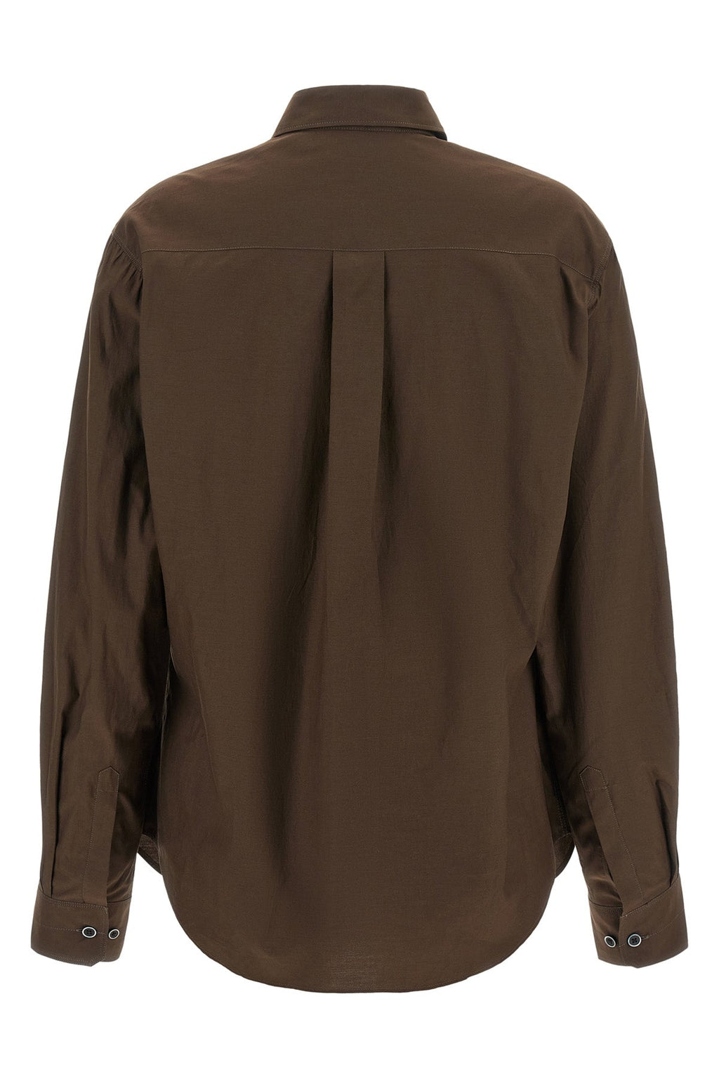 LEMAIRE Pointed Collar Silk-Blend Shirt