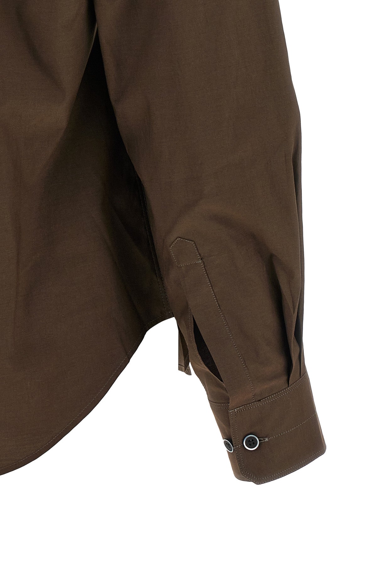 LEMAIRE Pointed Collar Silk-Blend Shirt