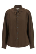 LEMAIRE Pointed Collar Silk-Blend Shirt