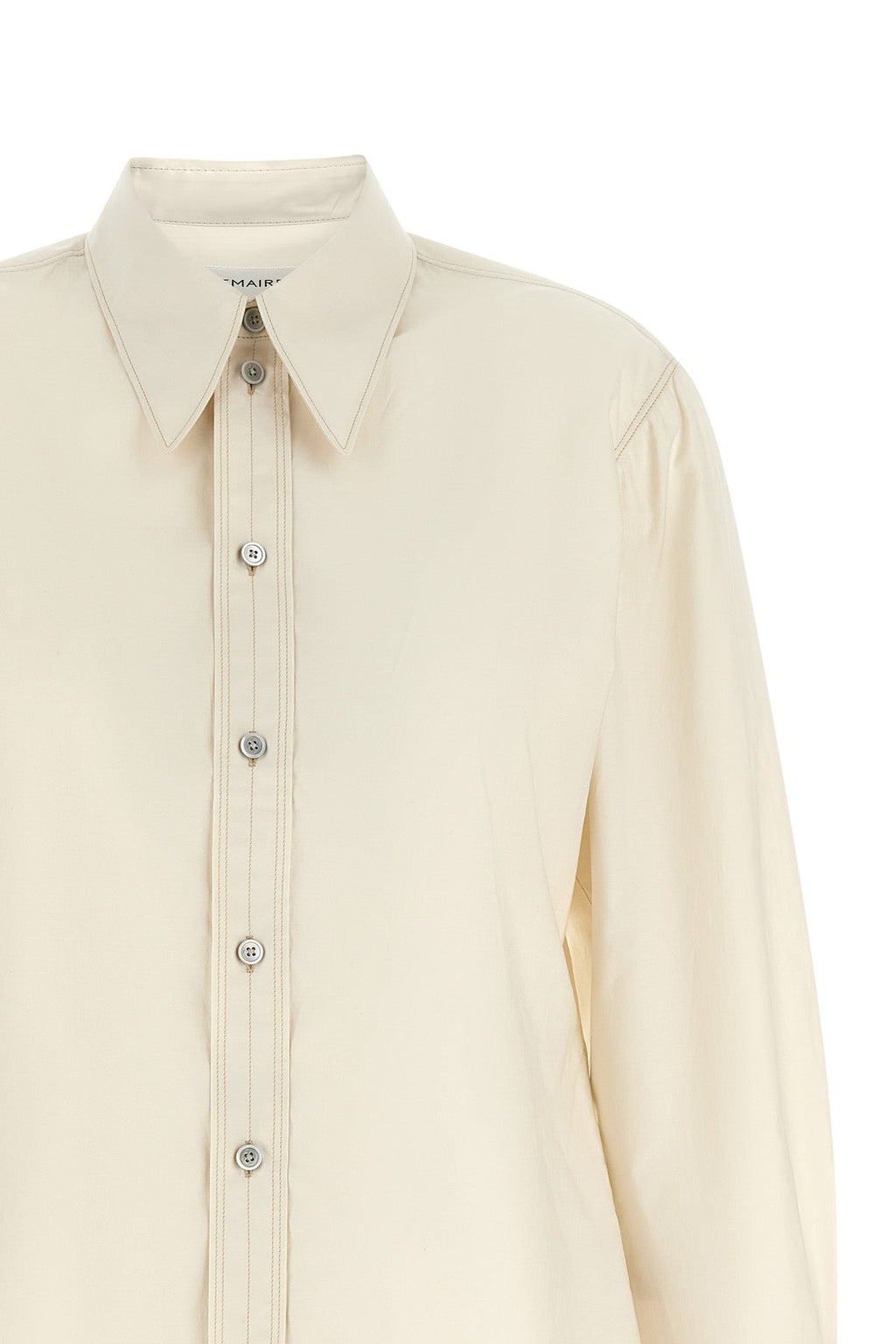 LEMAIRE Shirt Pointed Collar Contrast Stitching