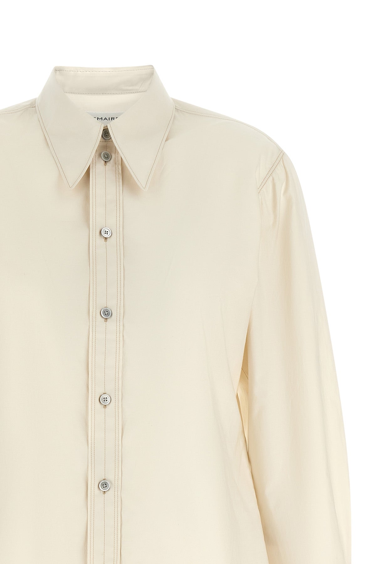 LEMAIRE Shirt Pointed Collar Contrast Stitching