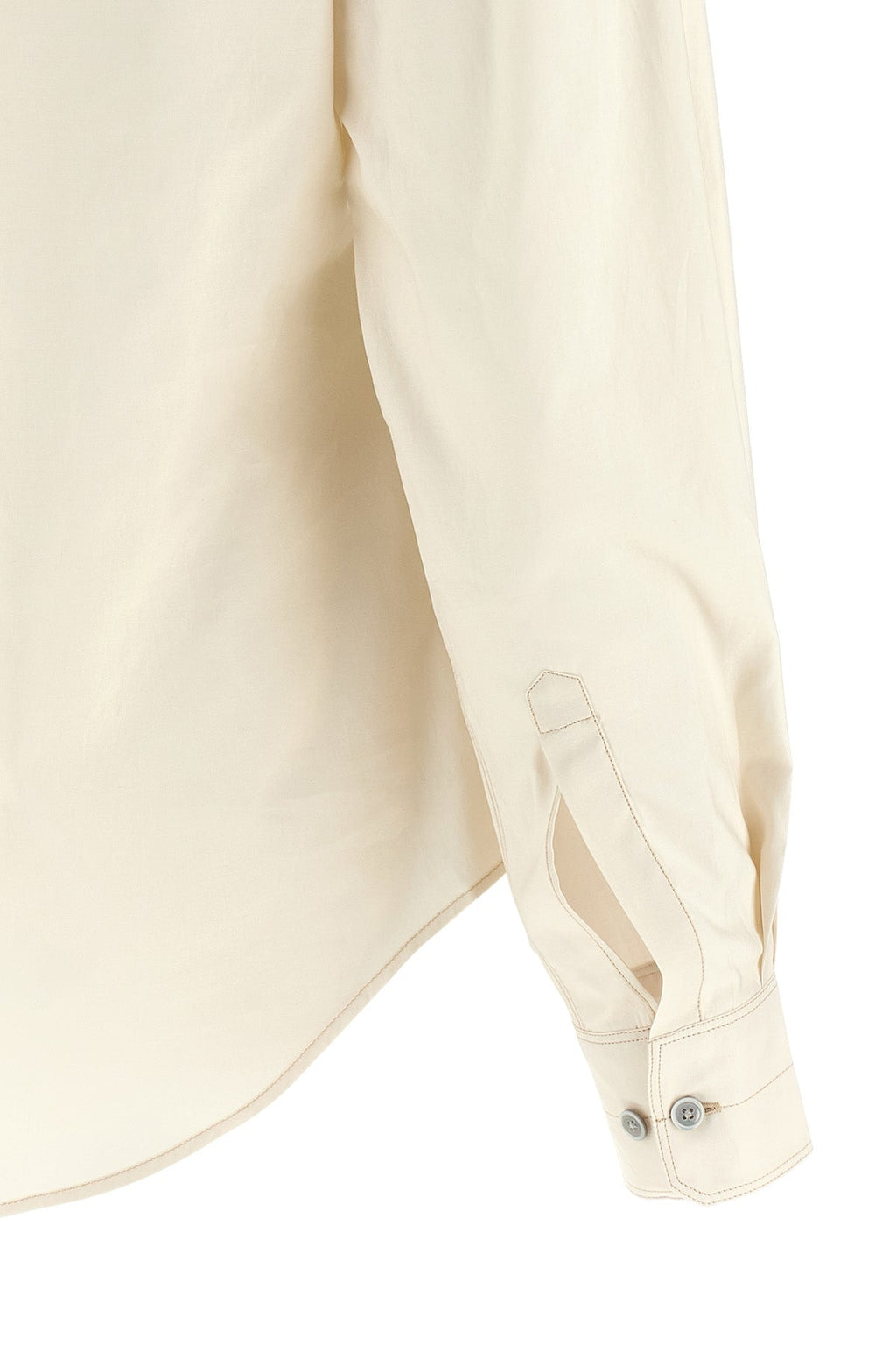 LEMAIRE Shirt Pointed Collar Contrast Stitching