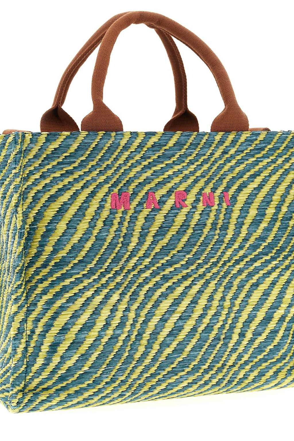 MARNI Tote Bag With Embroidered Logo