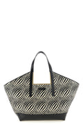MARNI Shopping Bag Leather Logo Patch Detail