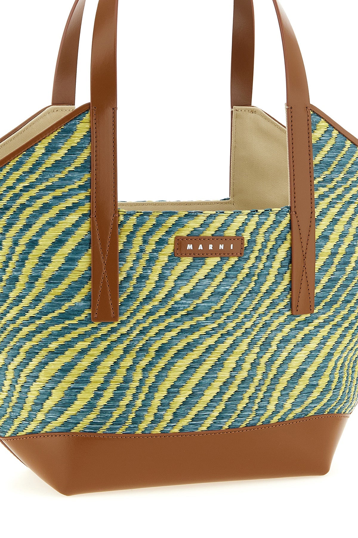 Marni Tote Bag With Woven Texture