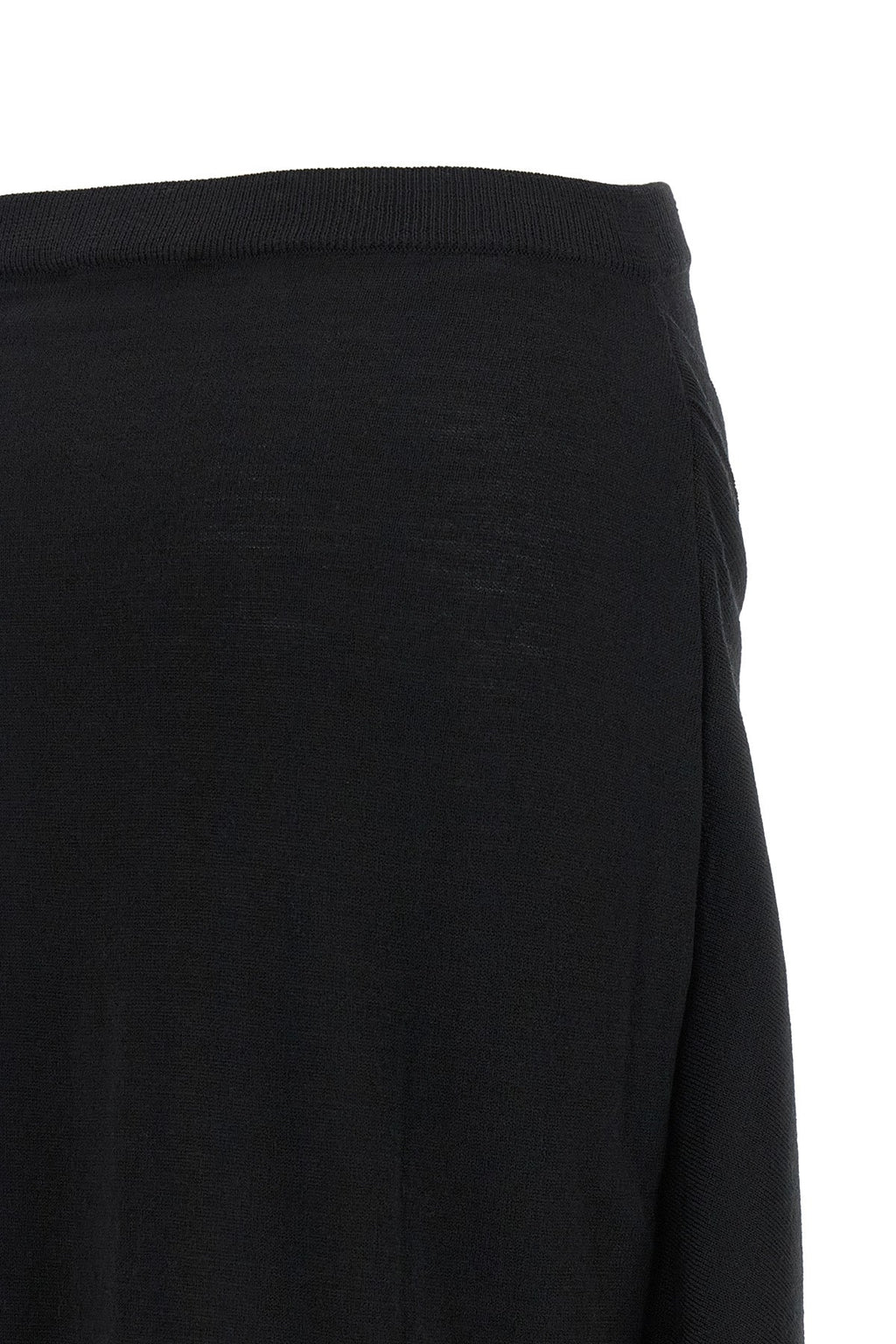 Lemaire Skirt with asymmetric buttoned drape