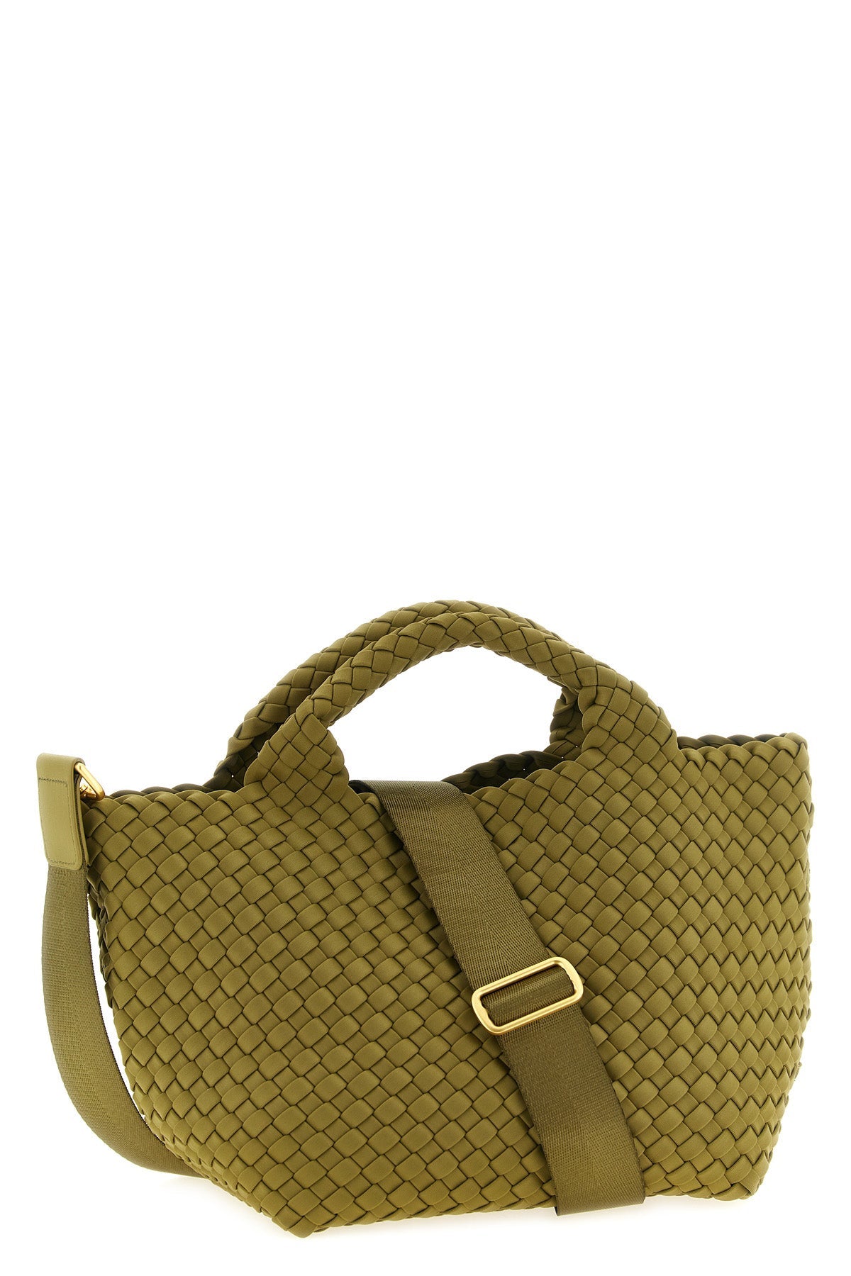NAGHEDI Handbag with Woven Construction