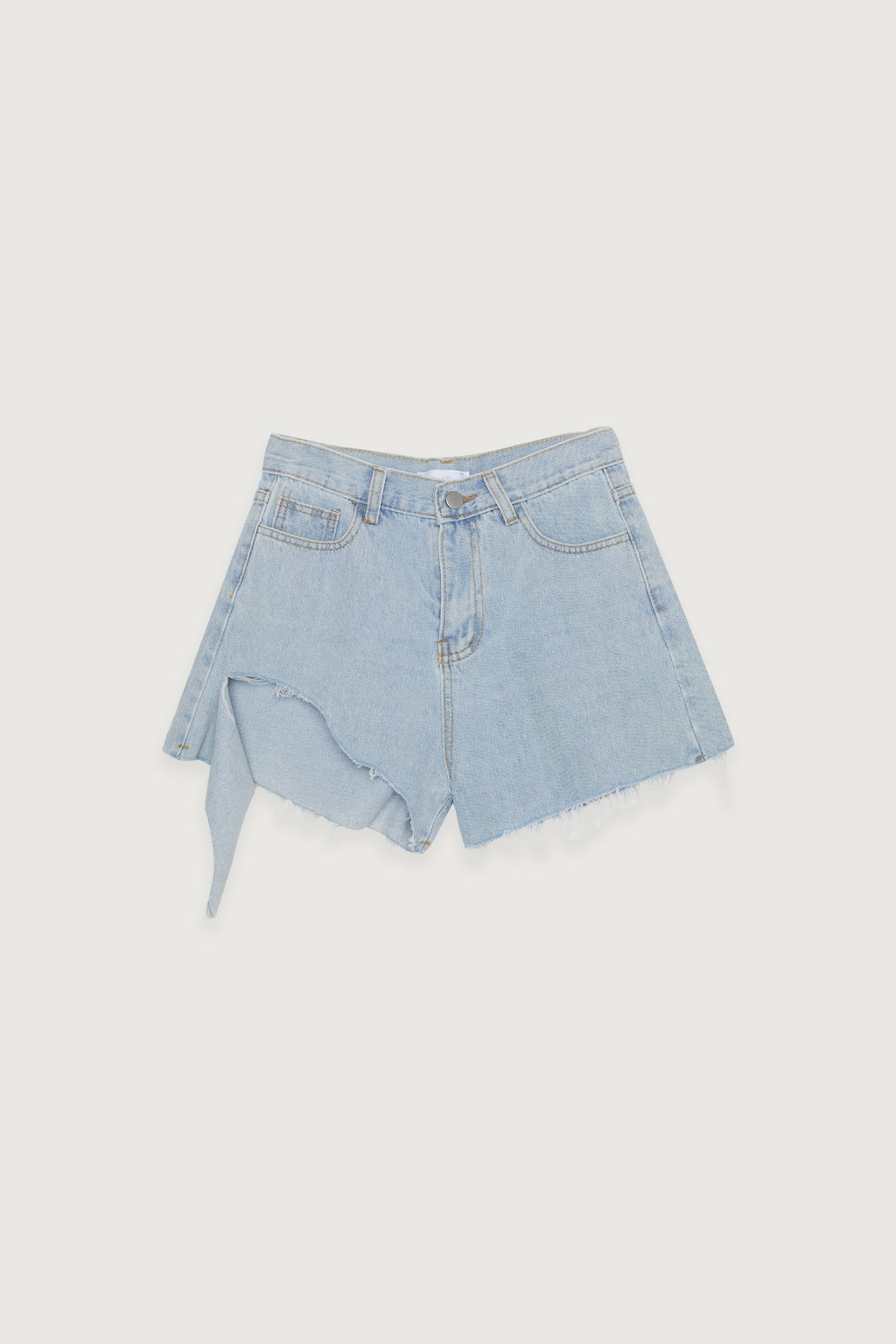 DISTRESSED JEAN SHORT
