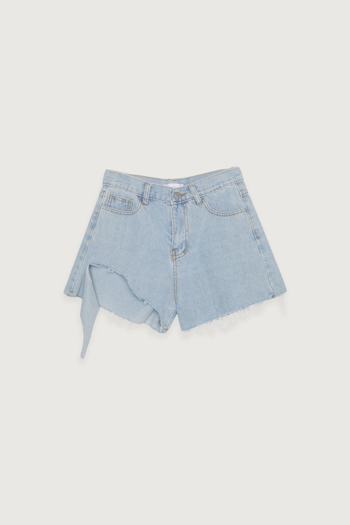DISTRESSED JEAN SHORT