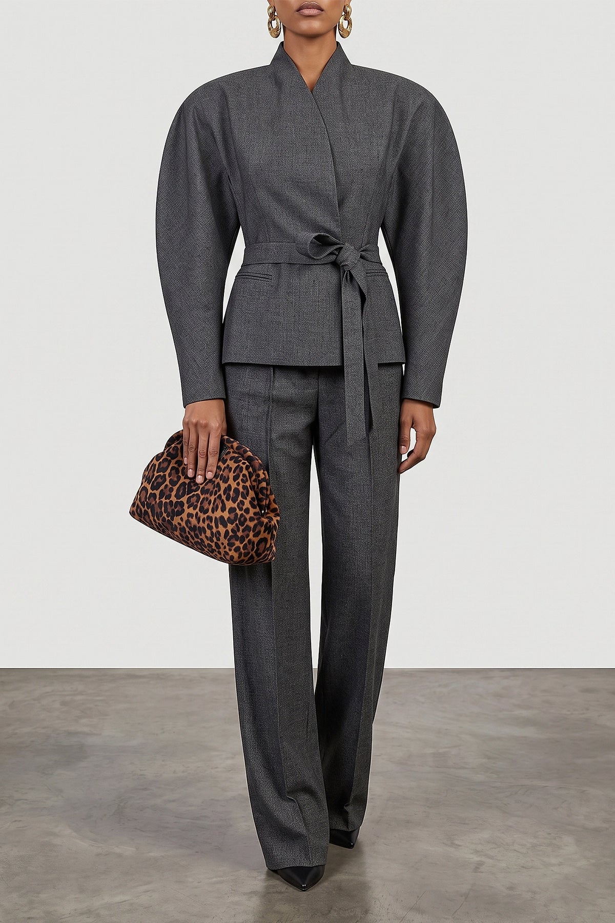 The Andamane Nathalie Trousers with Sartorial Pleats