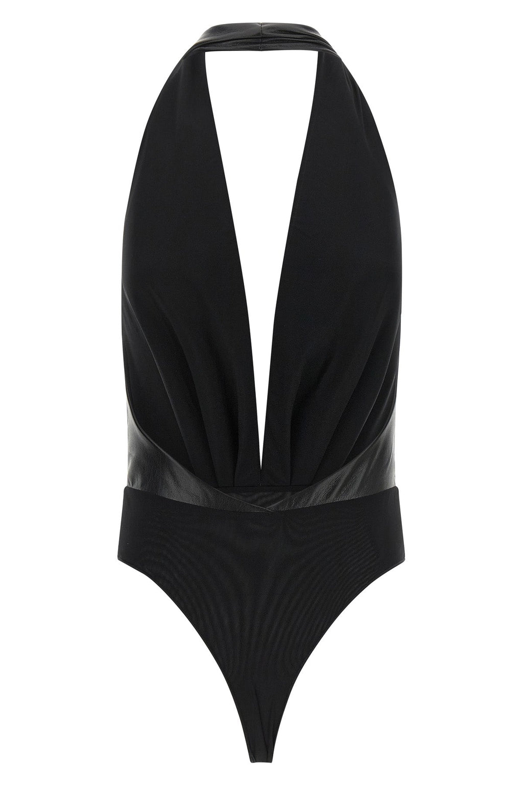 THE ANDAMANE Deep V-Neck Bodysuit