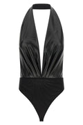 THE ANDAMANE Deep V-Neck Bodysuit