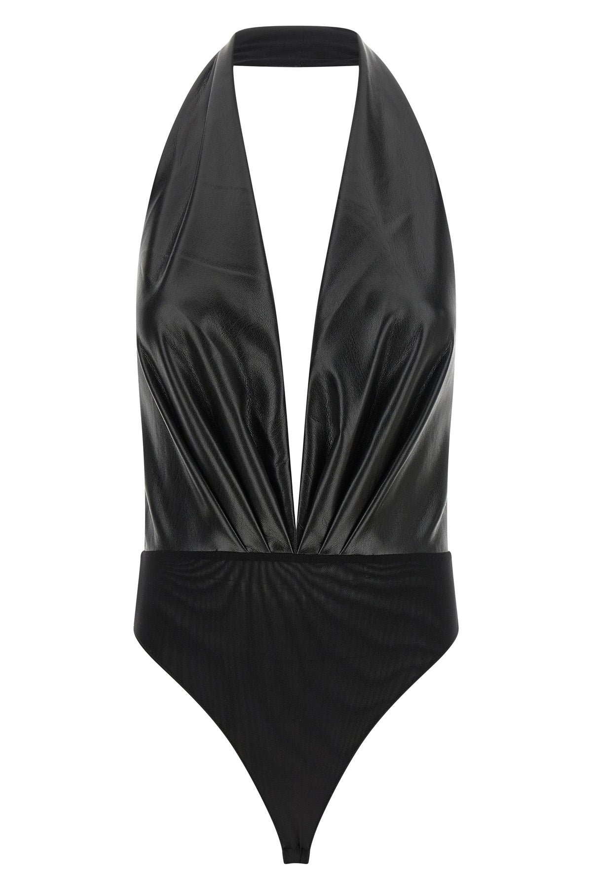 THE ANDAMANE Deep V-Neck Bodysuit