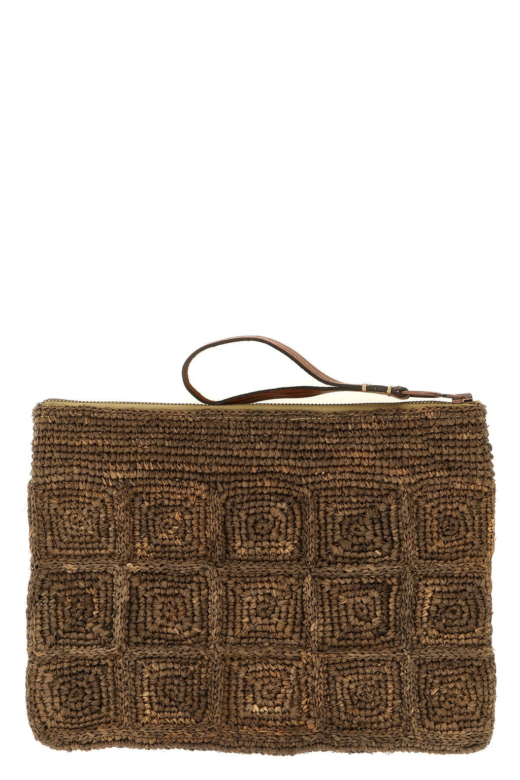 IBELIV Tanala Pouch with Geometric Weave