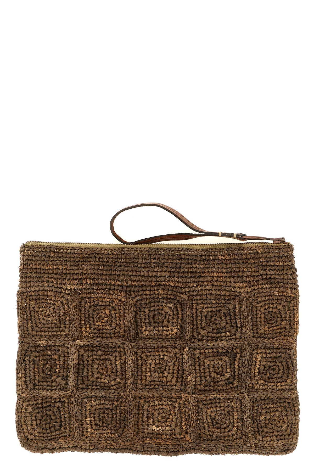 IBELIV Tanala Pouch with Geometric Weave