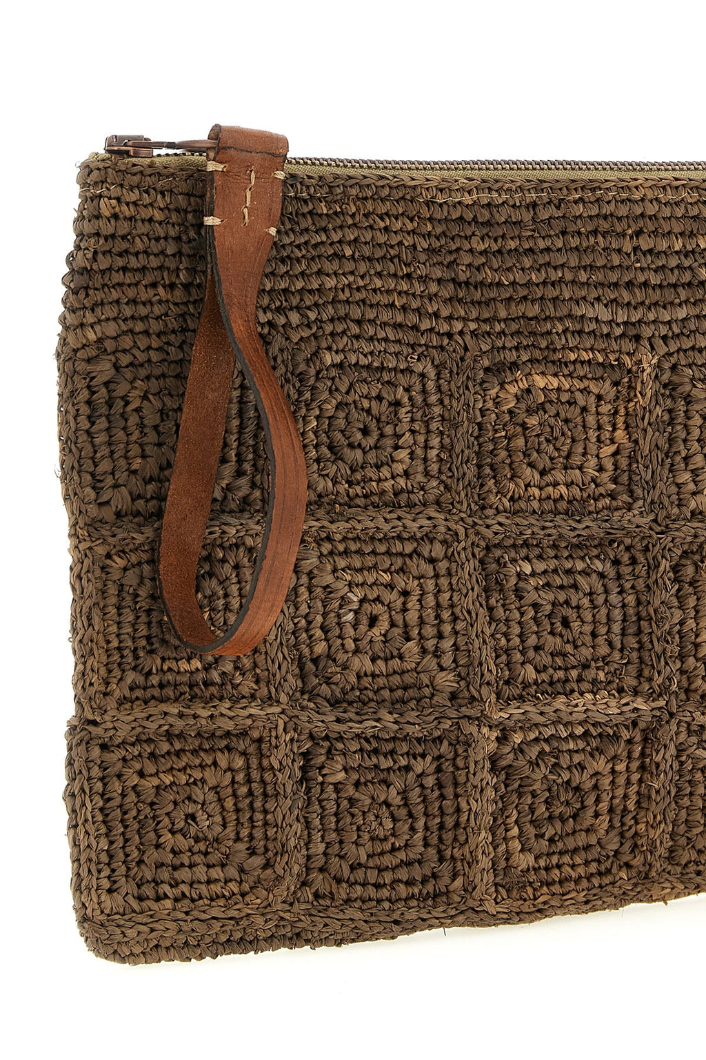 IBELIV Tanala Pouch with Geometric Weave