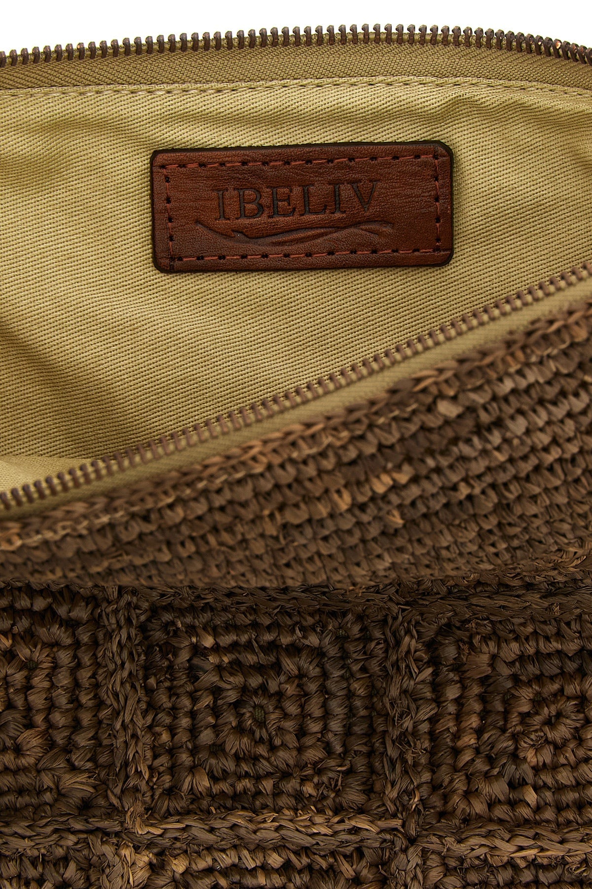 IBELIV Tanala Pouch with Geometric Weave