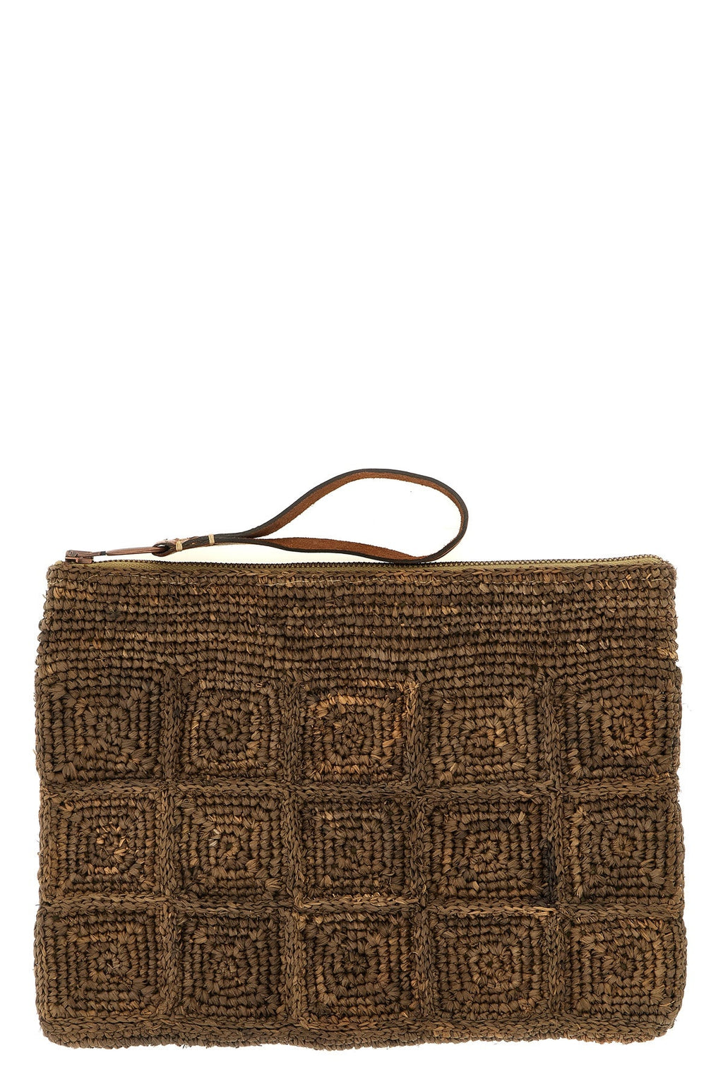 IBELIV Tanala Pouch with Geometric Weave