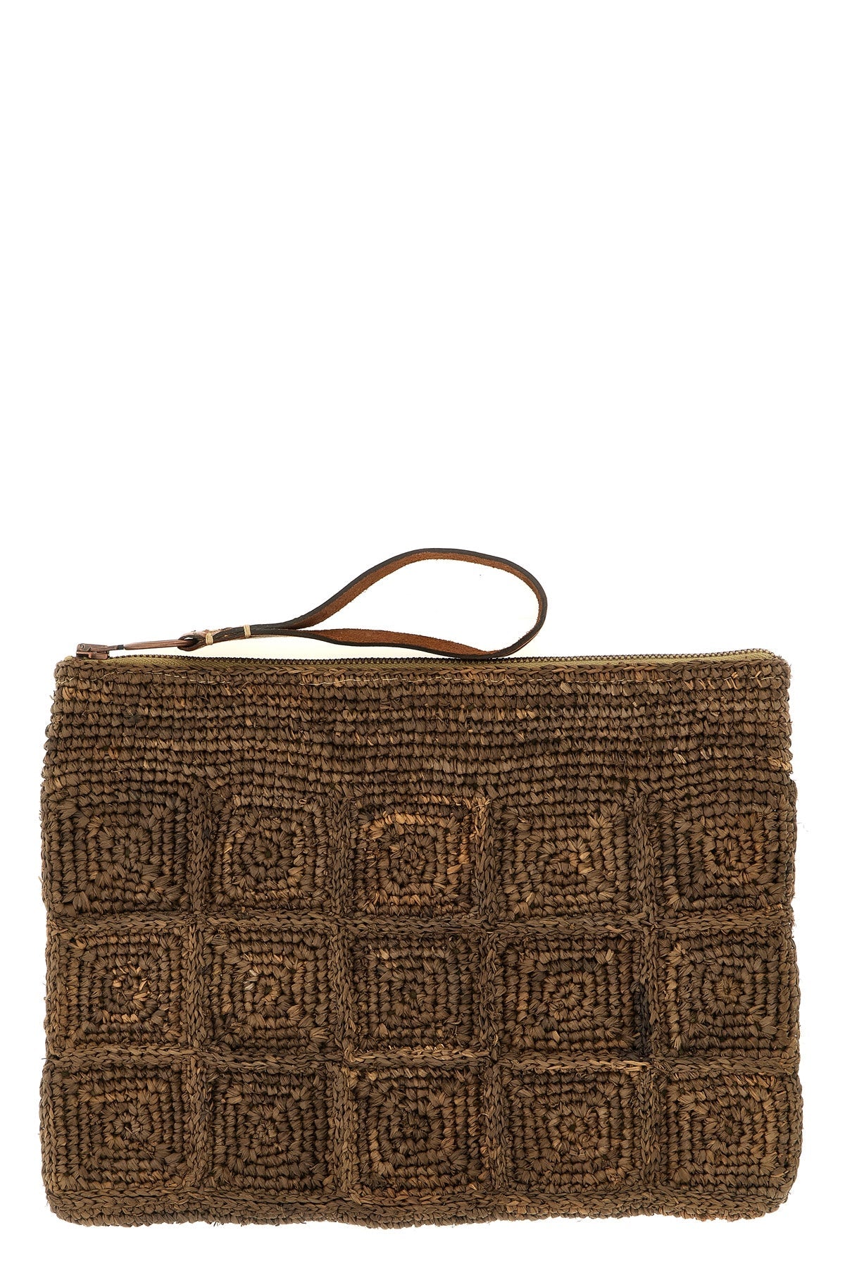 IBELIV Tanala Pouch with Geometric Weave