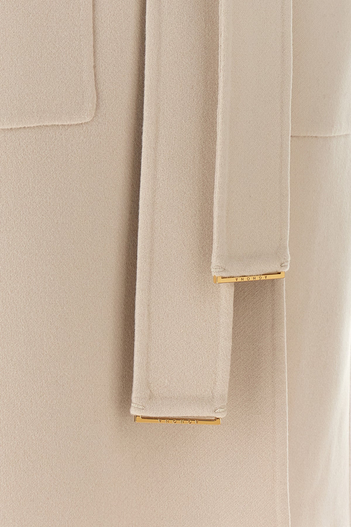 Belted Cashmere Vest