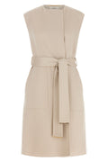 Belted Cashmere Vest