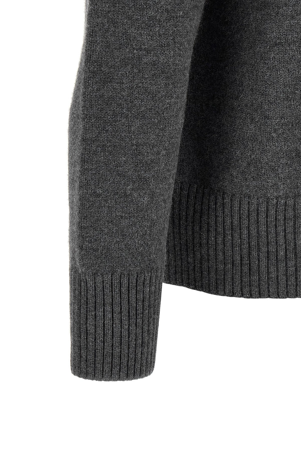 AMI PARIS Crewneck Sweater Exposed Seams