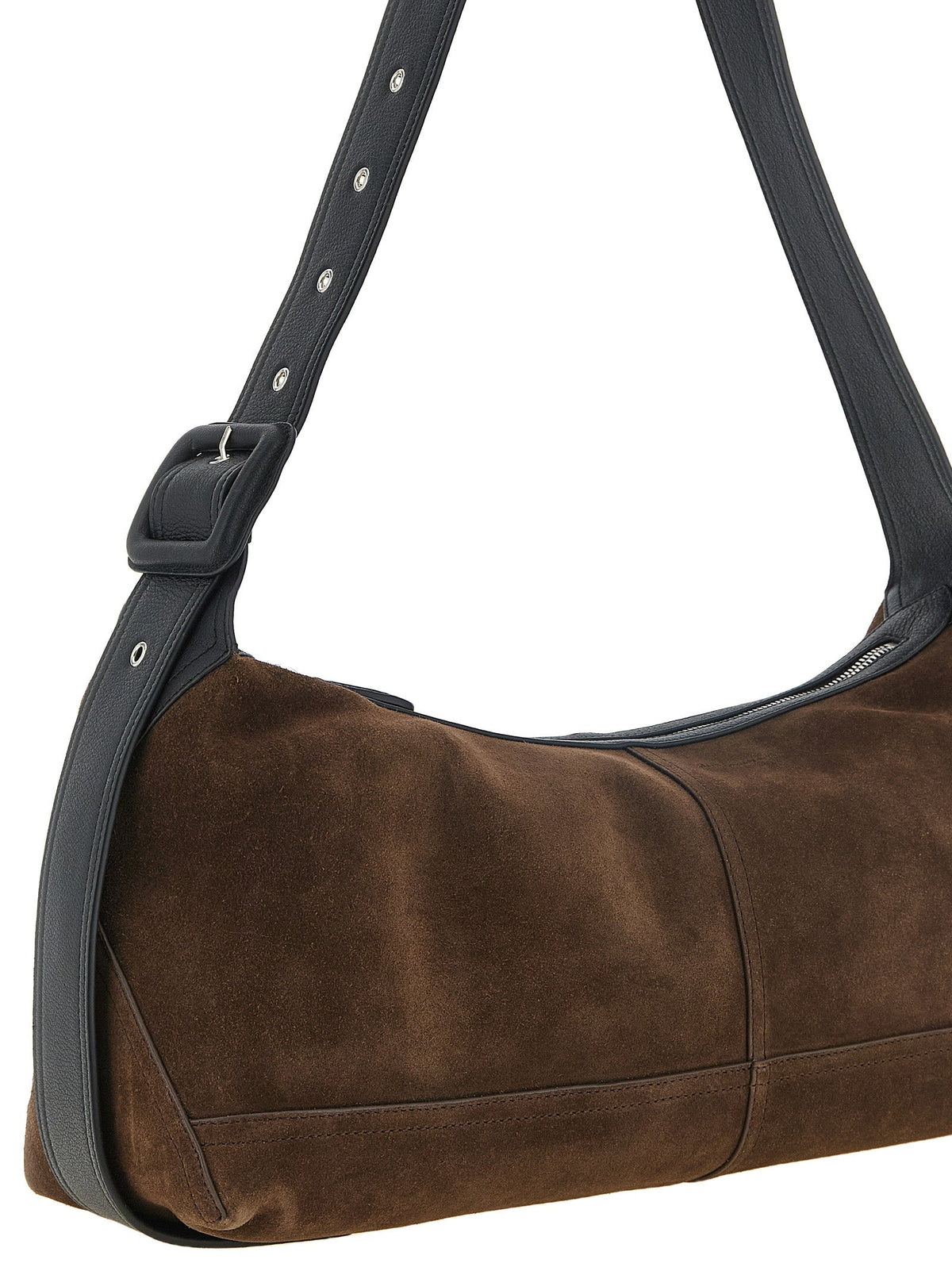 Ami Paris Women Small Brown 'Etienne' Crossbody Bag