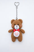 Blushie Bear Bag Charm