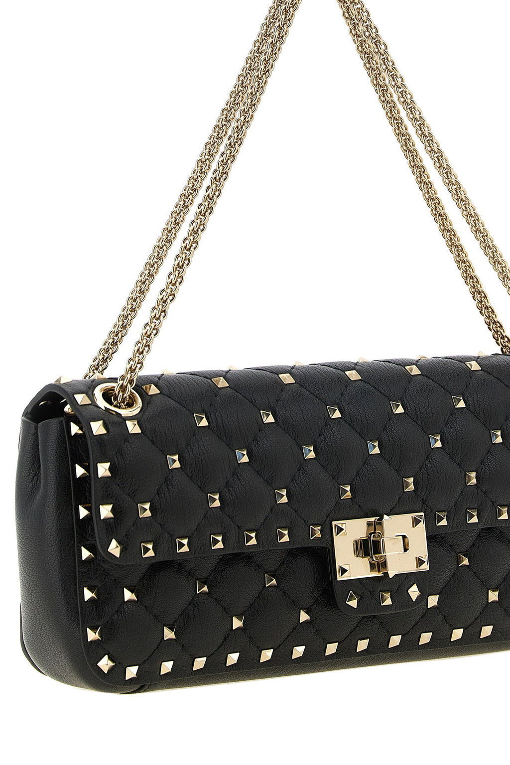 Medium 'Rockstud Spike' Shoulder Bag