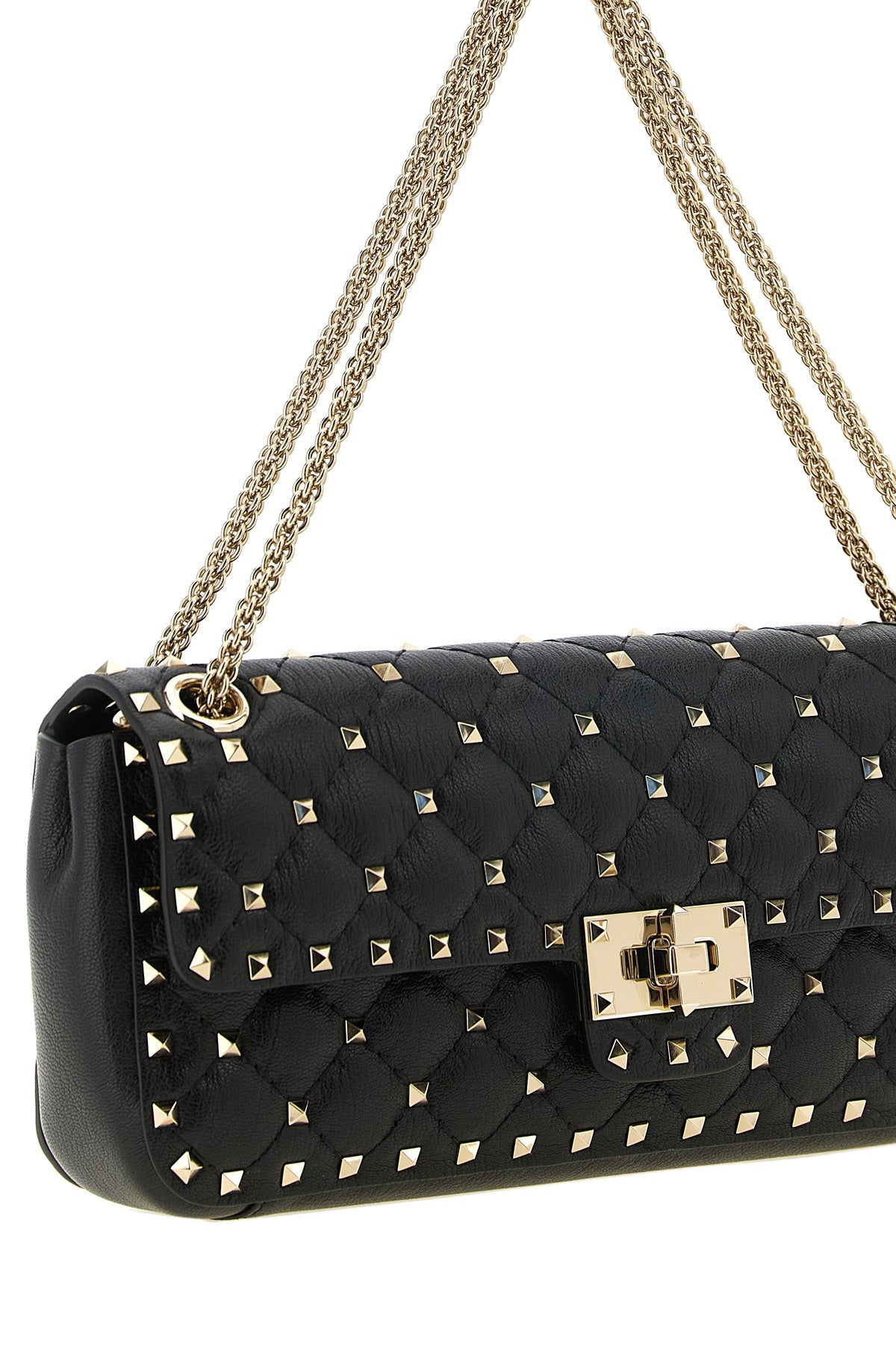Medium 'Rockstud Spike' Shoulder Bag